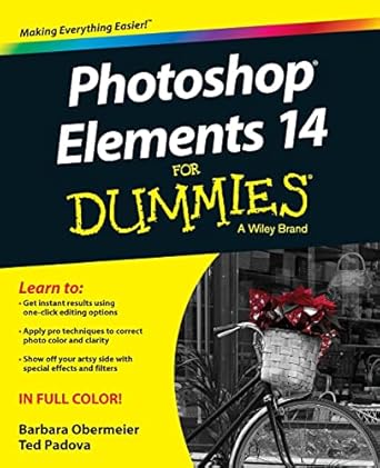 photoshop elements 14 for dummies 1st edition barbara obermeier ,ted padova 1119131944, 978-1119131946