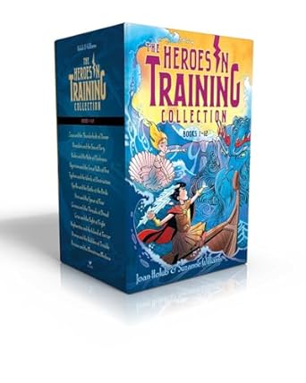 heroes in training olympian collection books 1 12 zeus and the thunderbolt of doom poseidon and the sea of