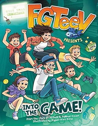 fgteev presents into the game a graphic novel 1st edition fgteev ,miguel diaz rivas 0062933671, 978-0062933676