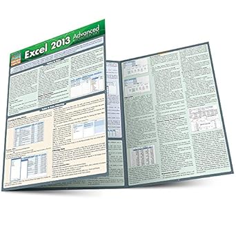 excel 2013 advanced 1st edition inc barcharts 1423220005, 978-1423220008