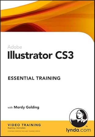 illustrator cs3 essential training 1st edition mordy golding 1596713291, 978-1596713291