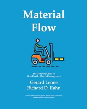 material flow the complete guide to mixed model material management 1st edition gerard leone ,richard d rahn