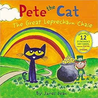 pete the cat pete the cat and the great leprechaun chase 1st edition james dean 1338716115, 978-1338716115