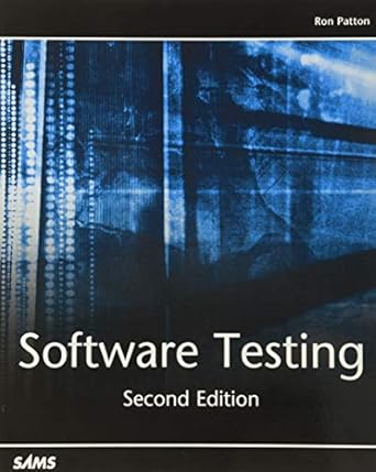 software testing 1st edition ron patton 0672327988, 978-0672327988