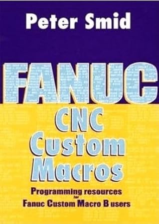 fanuc cnc custom macros 1st edition peter smid 0831131578, 978-0831131579