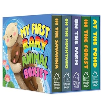 my first baby animal mini box set 1st edition wonder house books 9358564091, 978-9358564099