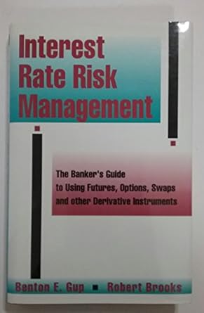 interest rate risk management the bankers guide to using futures options swaps and other derivative