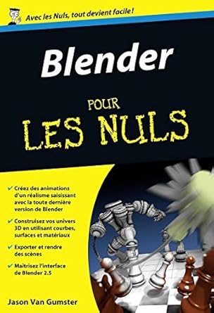 blender poche pour les nuls 1st edition jason van gumster ,daniel rouge 2754066772, 978-2754066778