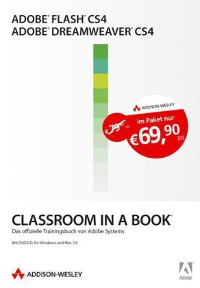 adobe flash cs4/adobe dreamweaver cs4 classroom in a book 1st edition inc adobe systems inc 382732811x,