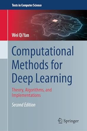 computational methods for deep learning theory algorithms and implementations 1st edition wei qi yan