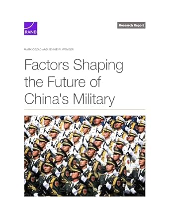 factors shaping the future of chinas military 1st edition mark cozad ,jennie w wenger 1977414796,
