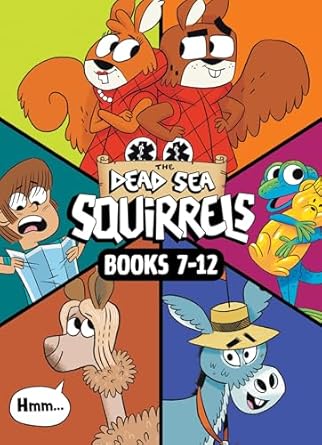 the dead sea squirrels set books 7 12 merle of nazareth / a dusty donkey detour / jingle squirrels / risky