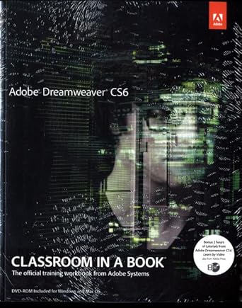 mygraphicslab adobe dreamweaver cs6 aca 1st edition peachpit press 0133363139, 978-0133363135