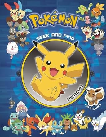 pokemon seek and find pikachu 1st edition viz unknown 1421598132, 978-1421598130