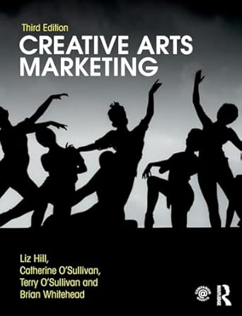 creative arts marketing 1st edition liz hill ,catherine o'sullivan ,terry o'sullivan ,brian whitehead