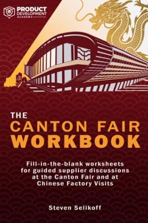 the canton fair workbook 1st edition steven selikoff 1092138986, 978-1092138987