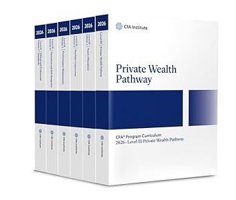 2026 cfa program curriculum level iii private wealth pathway box set 1st edition cfa institute 1394360673,