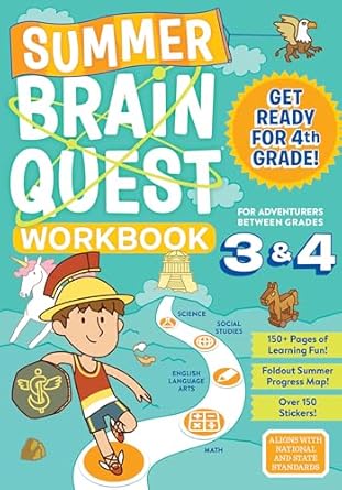 summer brain quest between grades 3 and 4 1st edition workman publishing ,persephone walker ,claire piddock