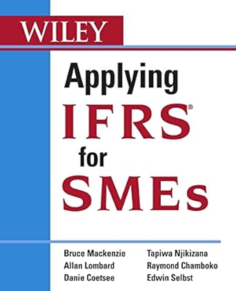 applying ifrs for smes 1st edition bruce mackenzie ,allan lombard ,danie coetsee ,tapiwa njikizana ,raymond