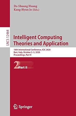 intelligent computing theories and application 16th international conference icic 2020 bari italy october 2 5