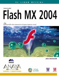 flash mx 2004 version dual 1st edition jen dehaan 8441517002, 978-8441517004
