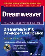 dreamweaver mx developer certification study guide 1st edition marc campbell 0072223707, 978-0072223705