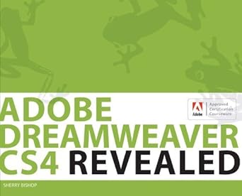 adobe dreamweaver cs4 revealed 1st edition sherry bishop 1435482603, 978-1435482609