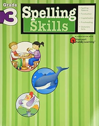 spelling skills grade 3 1st edition flash kids editors 1411403843, 978-1411403840