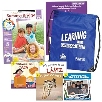 summer bridge activities prek k spanish summer learning backpack spanish language preschool to kindergarten