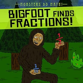 bigfoot finds fractions 1st edition therese m shea 1538257211, 978-1538257210
