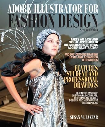 adobe illustrator for fashion design + myfashionkit 1st edition susan m lazear 013288576x, 978-0132885768