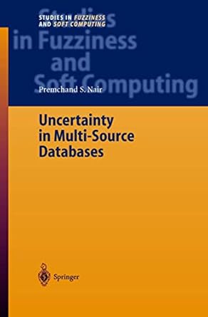 uncertainty in multi source databases 1st edition premchand s nair 3540032428, 978-3540032427