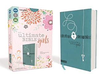 niv ultimate bible for girls   leathersoft teal 1st edition nancy n rue 0310768497, 978-0310768494