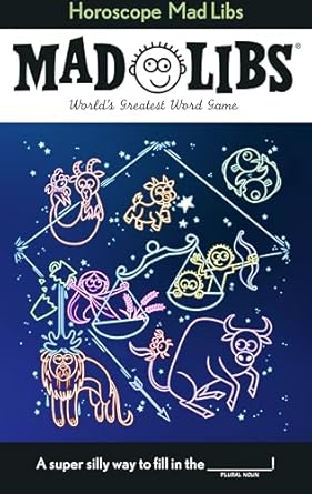 horoscope mad libs worlds greatest word game 1st edition billy merrell ,mad libs 0593658671, 978-0593658673