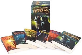 warriors a vision of shadows box set volumes 1 to 6 1st edition erin hunter 0062945831, 978-0062945839
