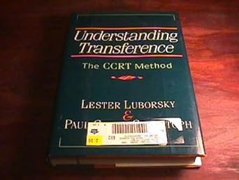 understanding transferance 1st edition lester luborsky 0465088570, 978-0465088577