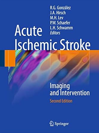 acute ischemic stroke imaging and intervention 1st edition r gilberto gonzalez ,joshua a hirsch ,michael h