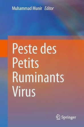 peste des petits ruminants virus 1st edition muhammad munir 3662451646, 978-3662451649