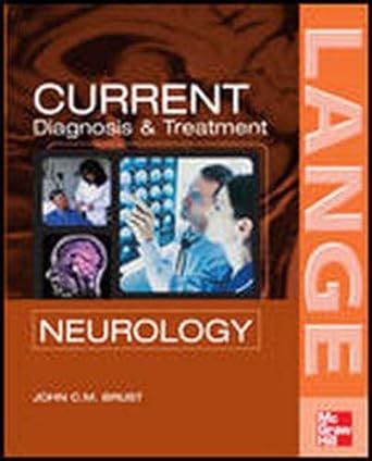 current diagnosis and treatment in neurology 1st edition john brust 0071423664, 978-0071423663