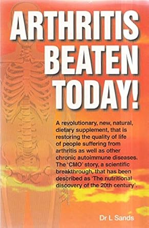 arthritis beaten today 1st edition dr l sands 190430401x, 978-1904304012