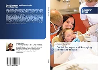 dental surveyor and surveying in prosthodontics 1st edition abhinav gupta 3639510283, 978-3639510287