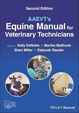 Aaevts Equine Manual For Veterinary Technicians
