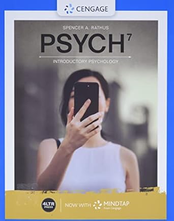psych 1st edition spencer rathus 0357432924, 978-0357432921