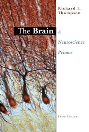 the brain a neuroscience primer 1st edition richard h thompson 0716732262, 978-0716732266