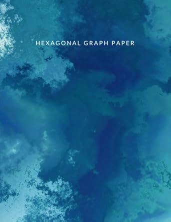 hexagonal graph paper hexagonal graph paper 1st edition hexagonal chemistry graph paper 1660104076,