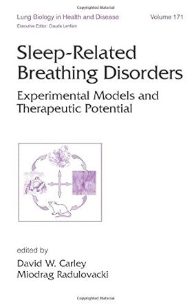 sleep related breathing disorders experimental models and therapeutic potential 1st edition miodrag