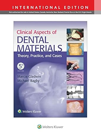 clinical aspects of dental materials theory practice and cases 1st edition marcia a gladwin rdh ed d ,michael