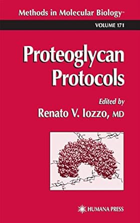 proteoglycan protocols 1st edition renato v iozzo 0896037592, 978-0896037595