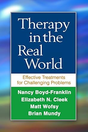 therapy in the real world effective treatments for challenging problems 1st edition nancy boyd franklin
