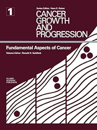fundamental aspects of cancer 1st edition ronald h goldfarb 9401069808, 978-9401069809